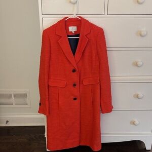 Etcetera Vibrant Orange Coat